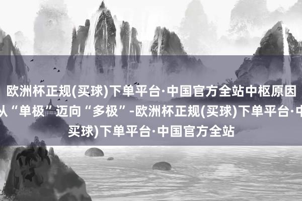 欧洲杯正规(买球)下单平台·中国官方全站中枢原因是AI争霸战从“单极”迈向“多极”-欧洲杯正规(买球)下单平台·中国官方全站