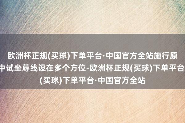 欧洲杯正规(买球)下单平台·中国官方全站施行原型这条施行性中试坐蓐线设在多个方位-欧洲杯正规(买球)下单平台·中国官方全站